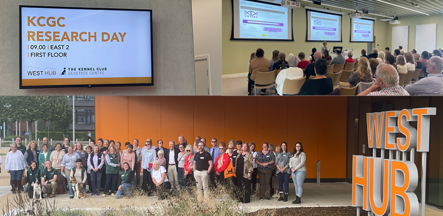 Photo showing the Canine Research Day held at the University of Cambridge